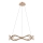 Plafonnier LED suspendu VAVE LED/28W/230V or rose