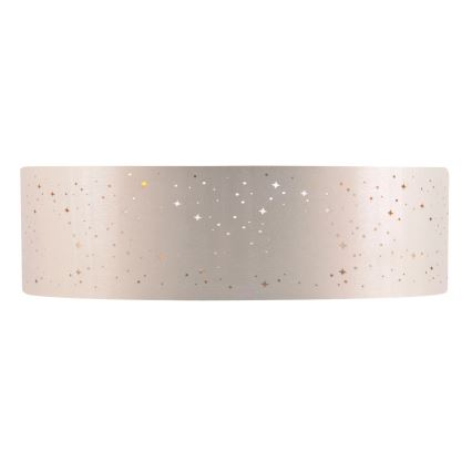 Plafonnier LED TULUZA LED/24W/230V diam. 40 cm marron