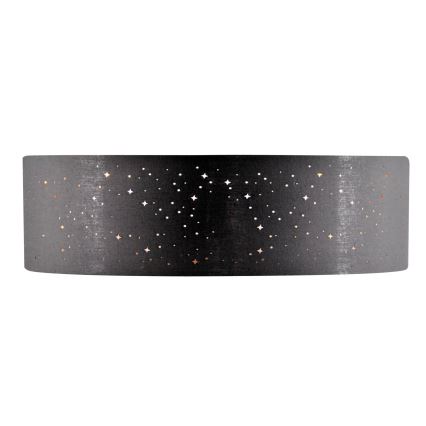 Plafonnier LED TULUZA LED/24W/230V diam. 40 cm noir