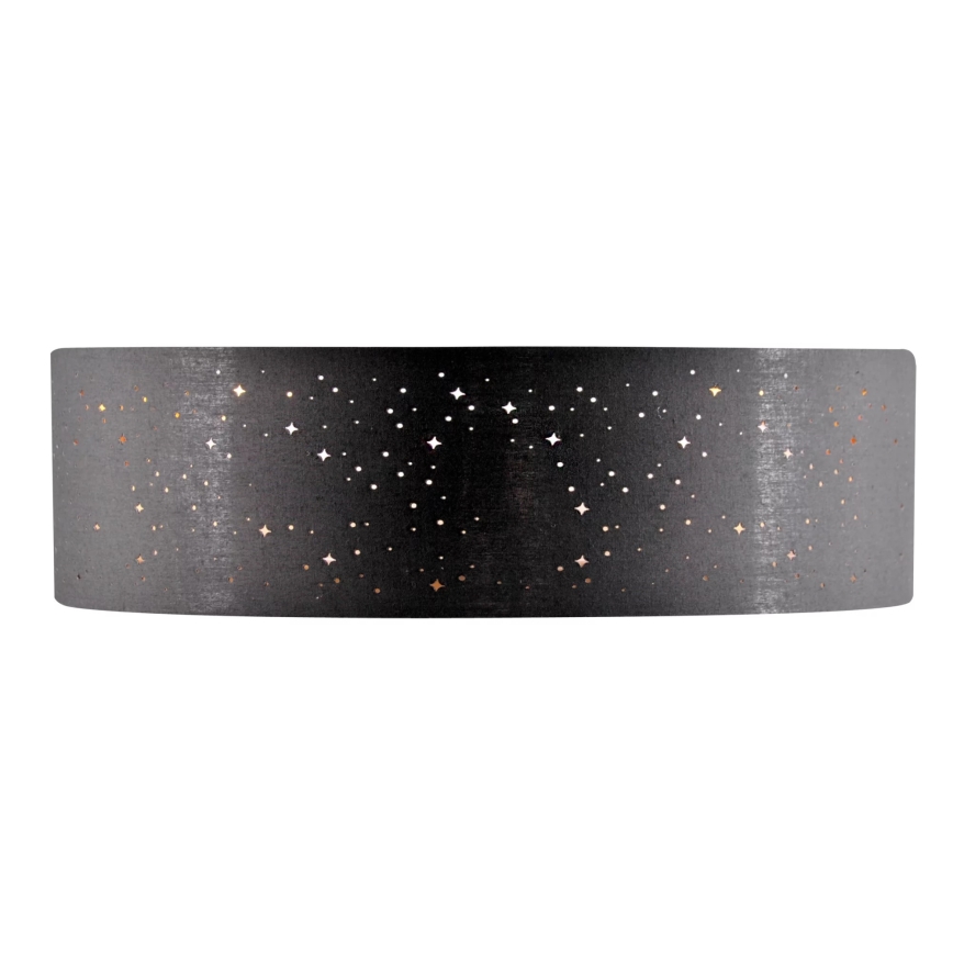 Plafonnier LED TULUZA LED/24W/230V diam. 40 cm noir