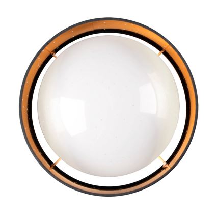 Plafonnier LED TULUZA LED/24W/230V diam. 40 cm noir