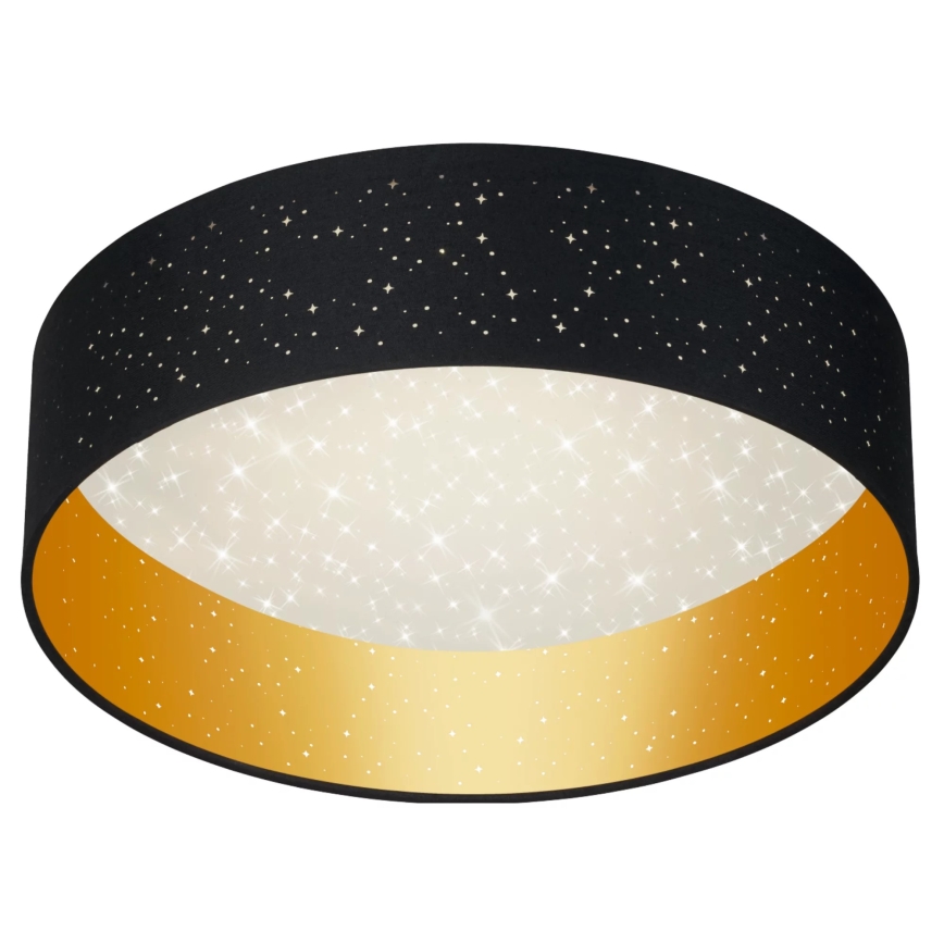 Plafonnier LED TULUZA LED/24W/230V diam. 40 cm noir