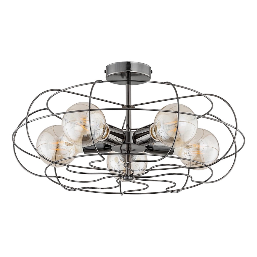 Plafonnier LOTOS 5xE27/15W/230V anthracite