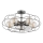 Plafonnier LOTOS 5xE27/15W/230V anthracite