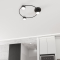Plafonnier LUCIO 3xGX53/12W/230V noir