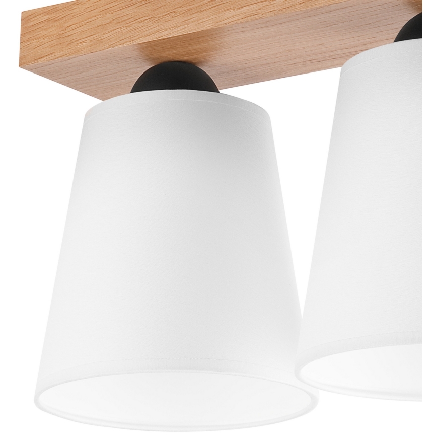 Plafonnier LULA 2xE27/60W/230V chêne