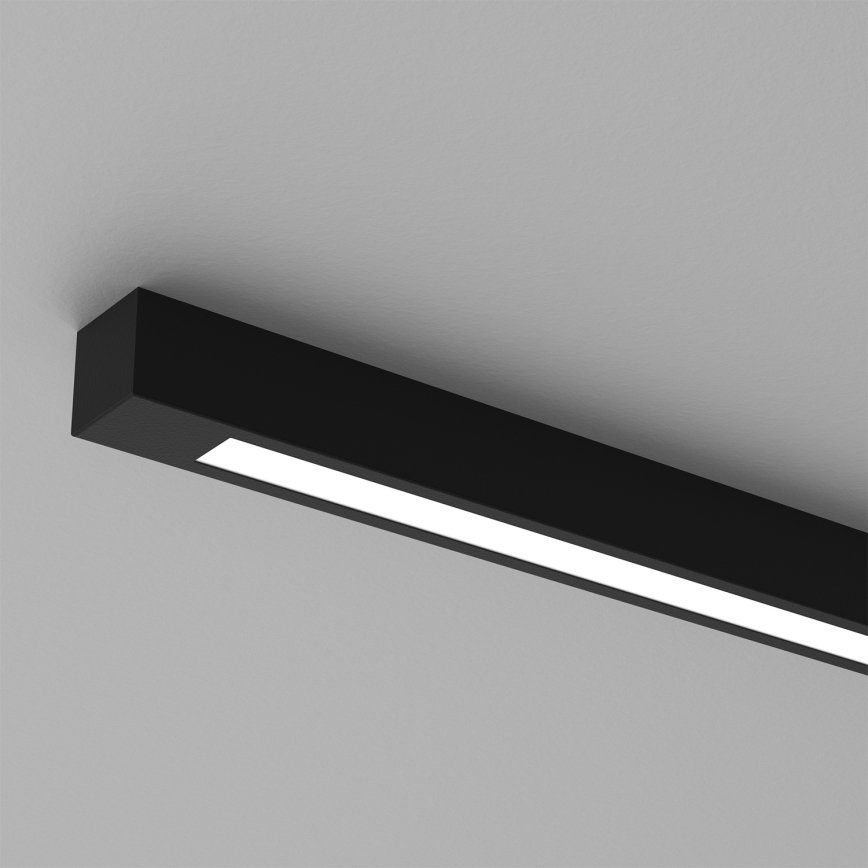 Plafonnier LUNGO T8 1xG13/18W/230V noir