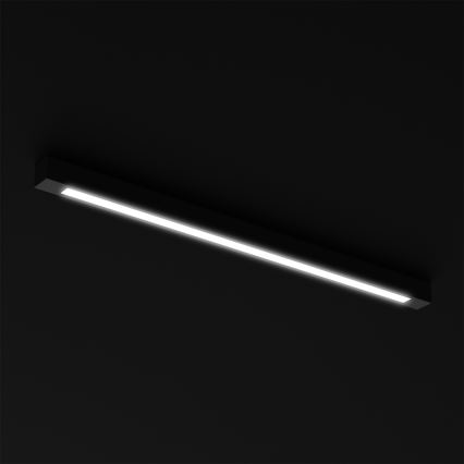 Plafonnier LUNGO T8 1xG13/18W/230V noir