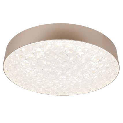 Plafonnier LUXON LED/60W/230V 2800-6500K beige + Télécommande