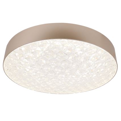 Plafonnier LUXON LED/60W/230V 2800-6500K beige + Télécommande