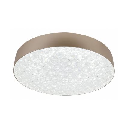 Plafonnier LUXON LED/60W/230V 2800-6500K beige + Télécommande