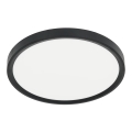 Plafonnier MAQ LED/24W/230V 3000/4000/6500K IP40 noir