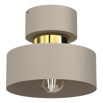 Plafonnier MARTI 1xE27/15W/230V beige/doré