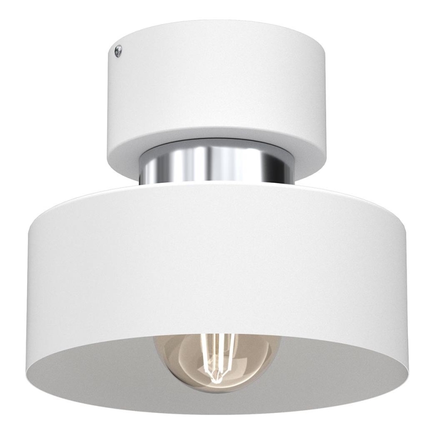 Plafonnier MARTI 1xE27/15W/230V blanc/chrome brillant