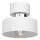 Plafonnier MARTI 1xE27/15W/230V blanc/chrome brillant