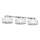 Plafonnier MARTI 3xE27/15W/230V blanc/chrome brillant