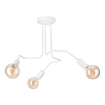 Plafonnier MATYLDA 3xE27/60W/230V blanc
