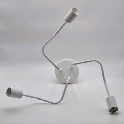 Plafonnier MATYLDA 3xE27/60W/230V blanc