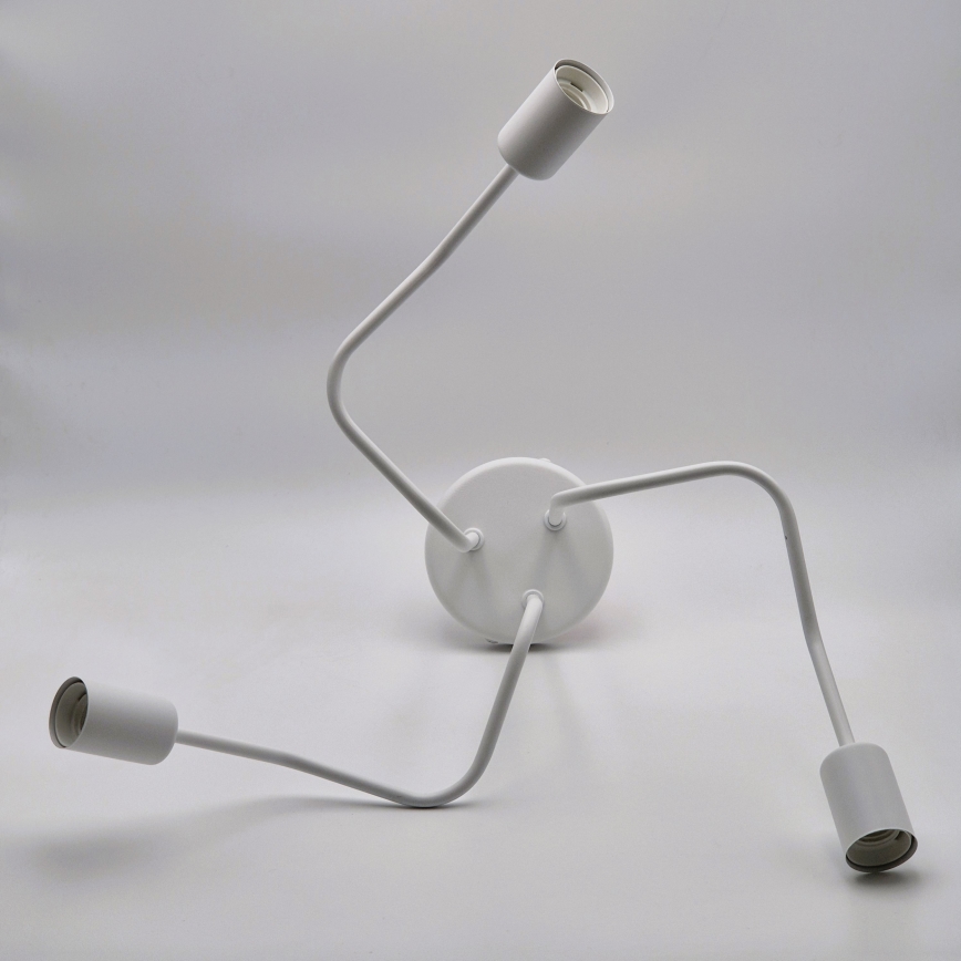 Plafonnier MATYLDA 3xE27/60W/230V blanc