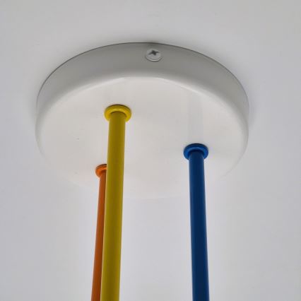 Plafonnier MATYLDA 3xE27/60W/230V coloré