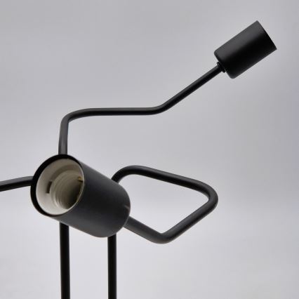 Plafonnier MATYLDA 3xE27/60W/230V noir