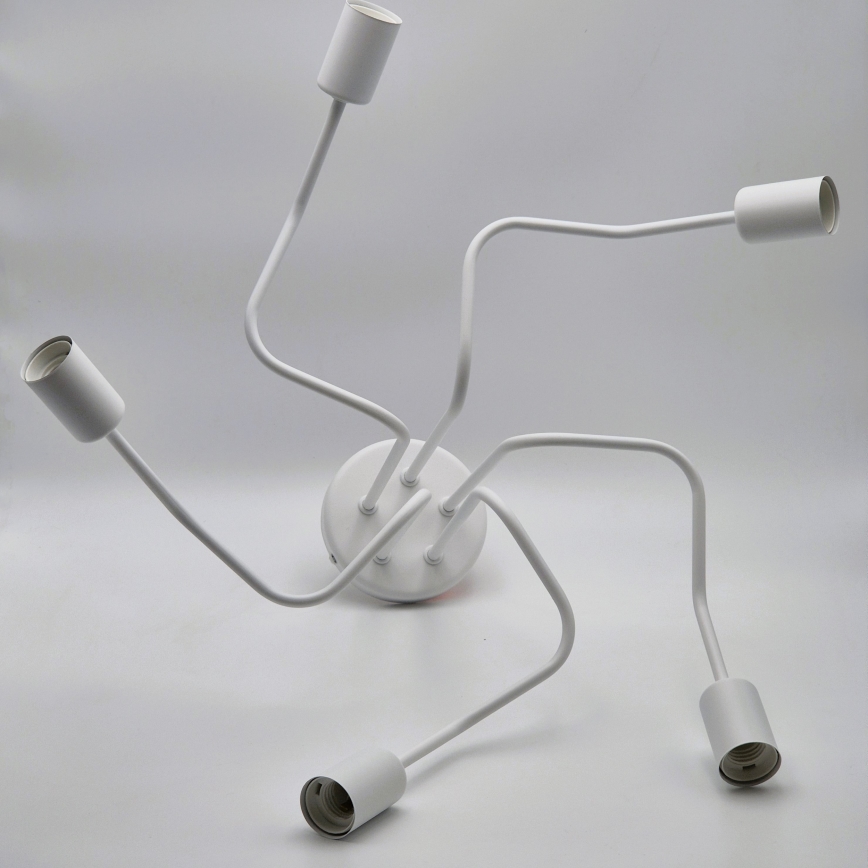 Plafonnier MATYLDA 5xE27/60W/230V blanc