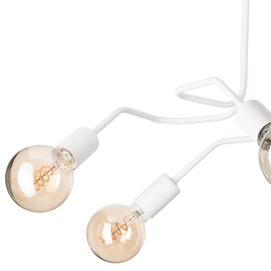 Plafonnier MATYLDA 5xE27/60W/230V blanc