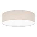 Plafonnier MONA 4xE27/15W/230V d.45 cm beige