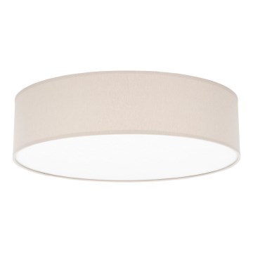 Plafonnier MONA 4xE27/15W/230V d.45 cm beige