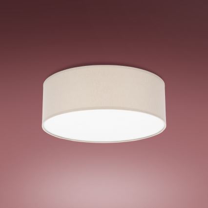 Plafonnier MONA 4xE27/15W/230V d.45 cm beige