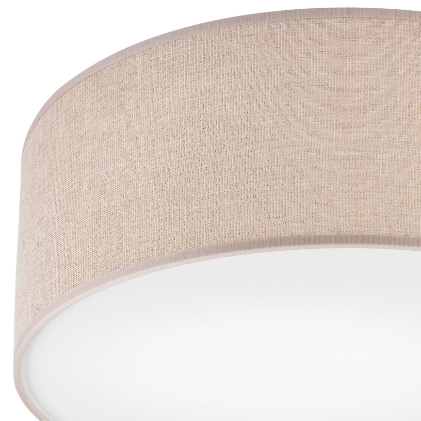 Plafonnier MONTE 1xE27/60W/230V d. 35 cm marron