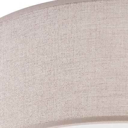 Plafonnier MONTE 1xE27/60W/230V Ø 35 cm beige