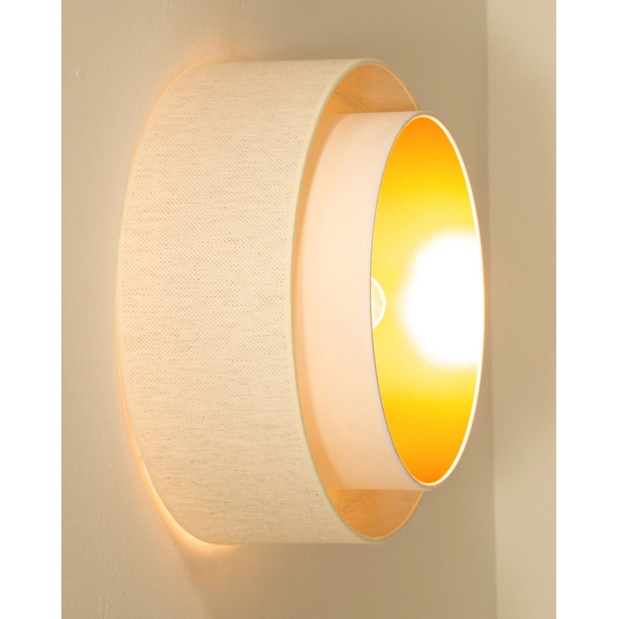 Plafonnier NATIA 1xE27/60W/230V blanc