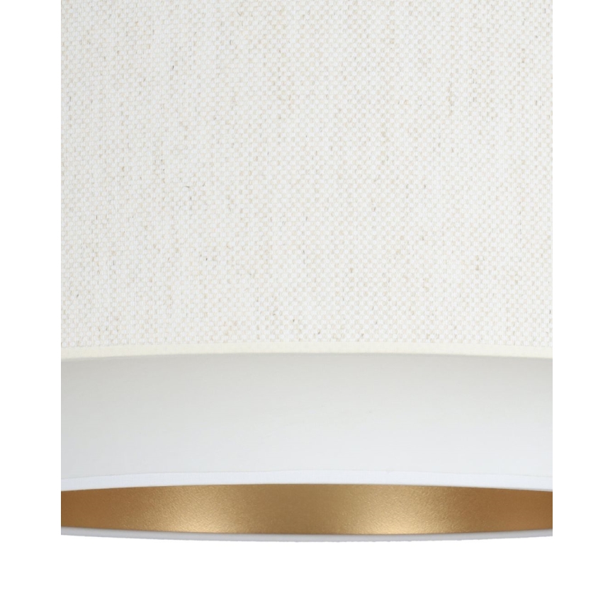 Plafonnier NATIA 1xE27/60W/230V Ø 45 cm blanc