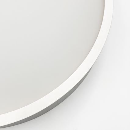 Plafonnier NATURAL 1xE27/15W/230V, diam. 27,5 cm, pin/blanc