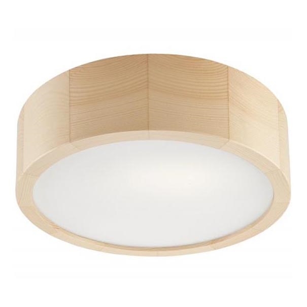Plafonnier NATURAL 1xE27/60W/230V ø 27 cm pin