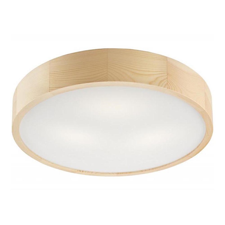 Plafonnier NATURAL 3xE27/60W/230V ø 47 cm pin