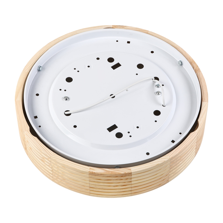 Plafonnier NATURAL MODERN 2xE27/15W/230V pr. 37,5 cm en pin