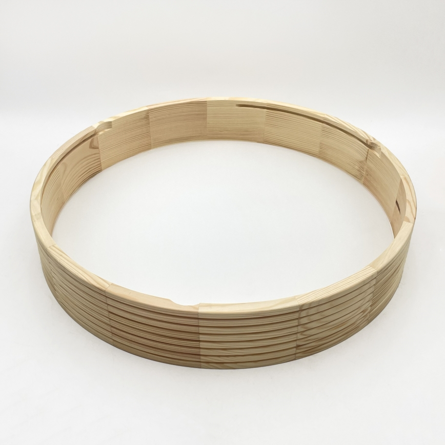 Plafonnier NATURAL MODERN 3xE27/15W/230V, Ø 47,5 cm, en pin