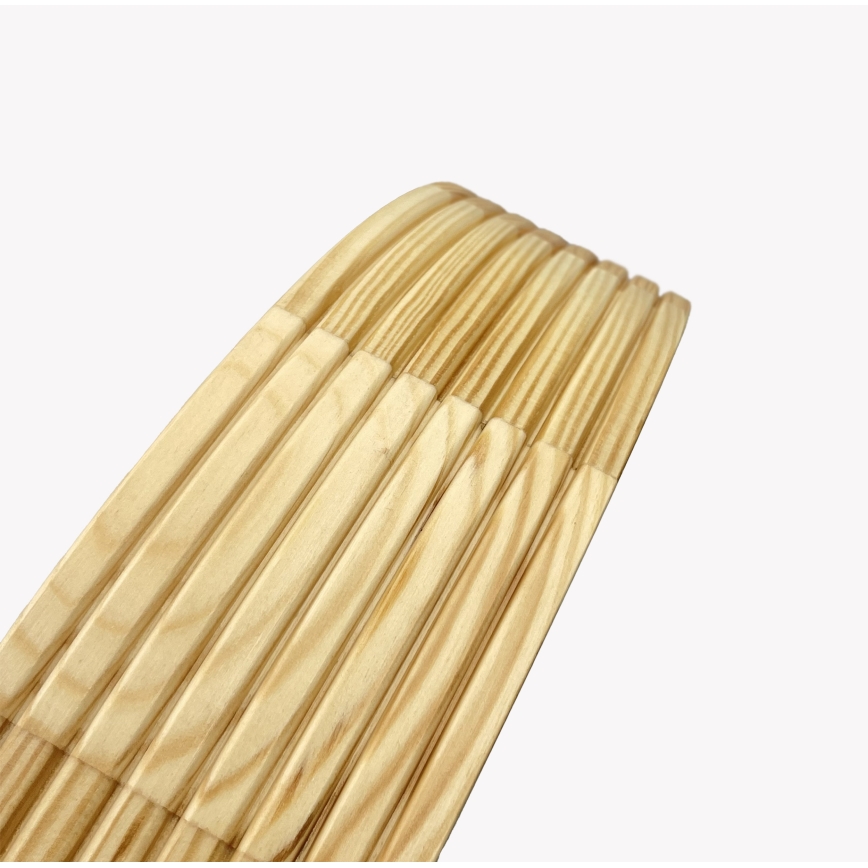 Plafonnier NATURAL MODERN 3xE27/15W/230V, Ø 47,5 cm, en pin