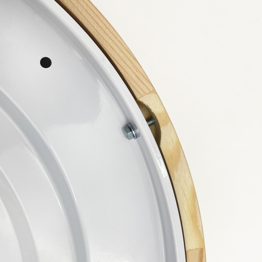 Plafonnier NATURAL MODERN 3xE27/15W/230V, Ø 47,5 cm, en pin