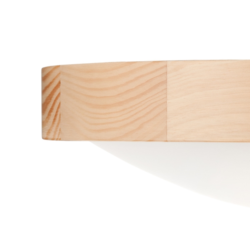 Plafonnier NATURAL SLIM 2xE27/60W/230V ø 37 cm pin