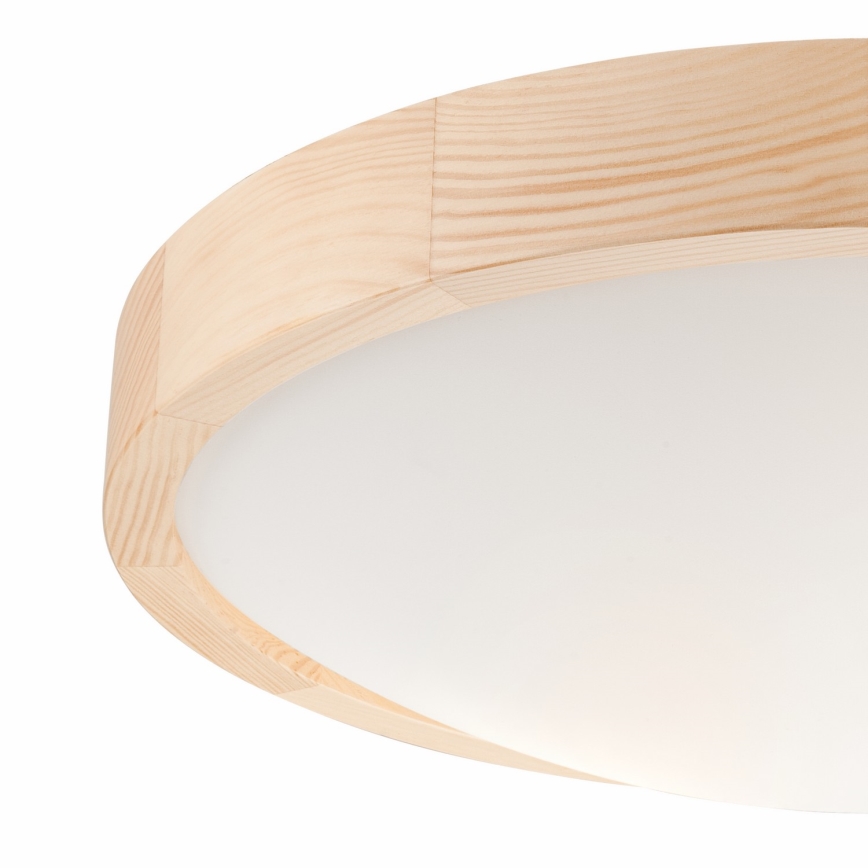 Plafonnier NATURAL SLIM 2xE27/60W/230V ø 37 cm pin