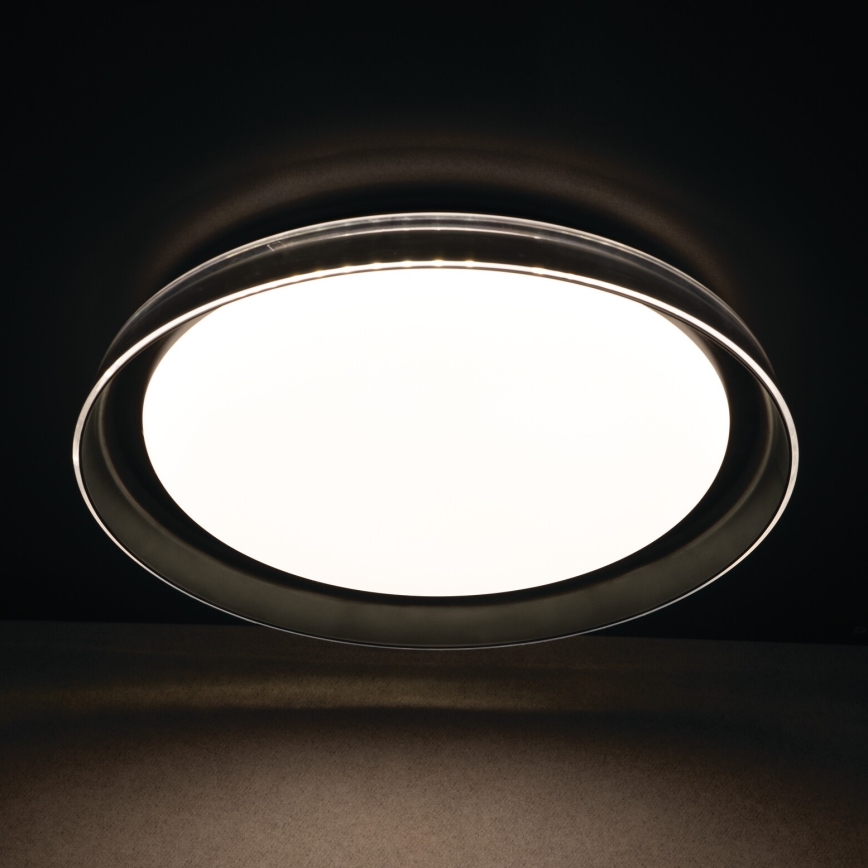 Plafonnier NIFU LED/17,8W/230V d. 43 cm blanc/noir