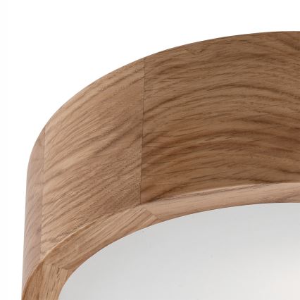 Plafonnier OAK 1xE27/60W/230V chêne ø 27,5 cm