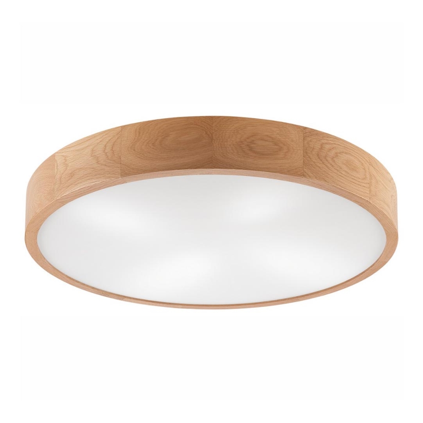 Plafonnier OAK 4xE27/60W/230V ø 57,5 cm chêne