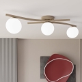Plafonnier OPUS 3xE14/10W/230V beige/blanc