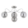 Plafonnier OXA 4xE14/10W/230V chrome brillant