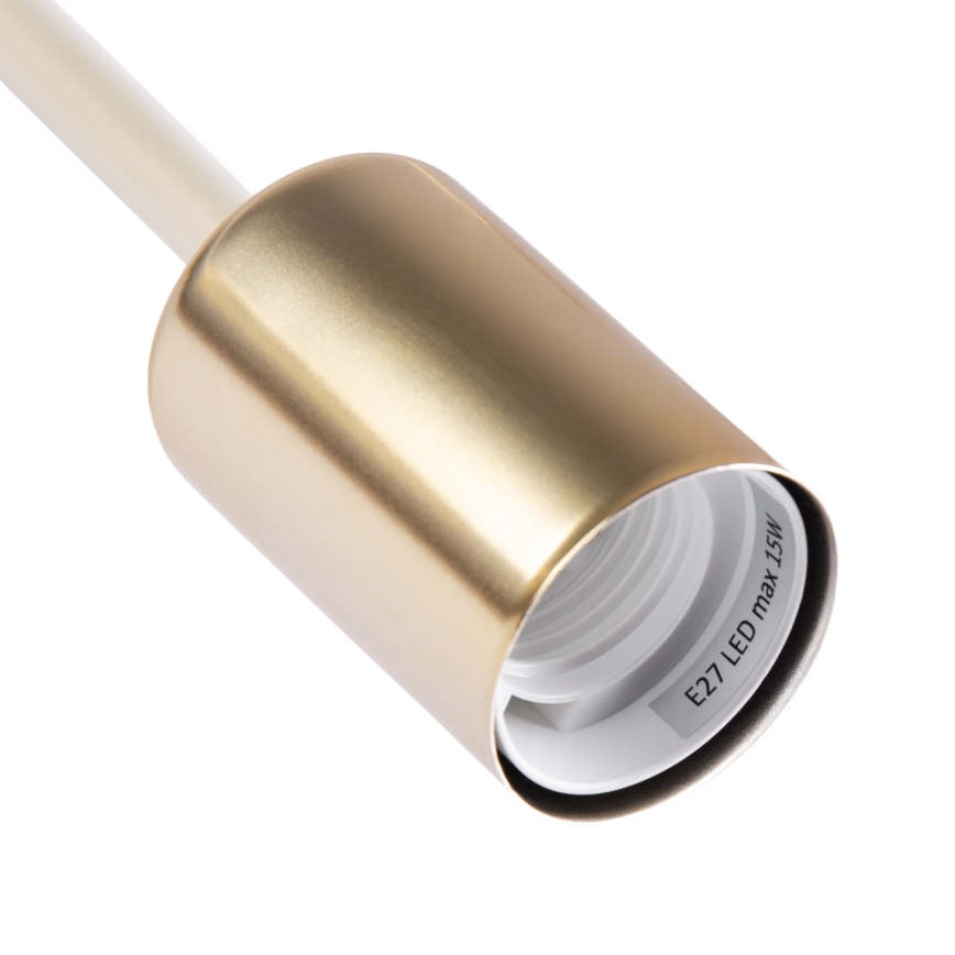 Plafonnier OXFORD 3xE27/15W/230V laiton/blanc