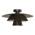 Plafonnier PLATO 1xE27/15W/230V Ø 32 cm anthracite